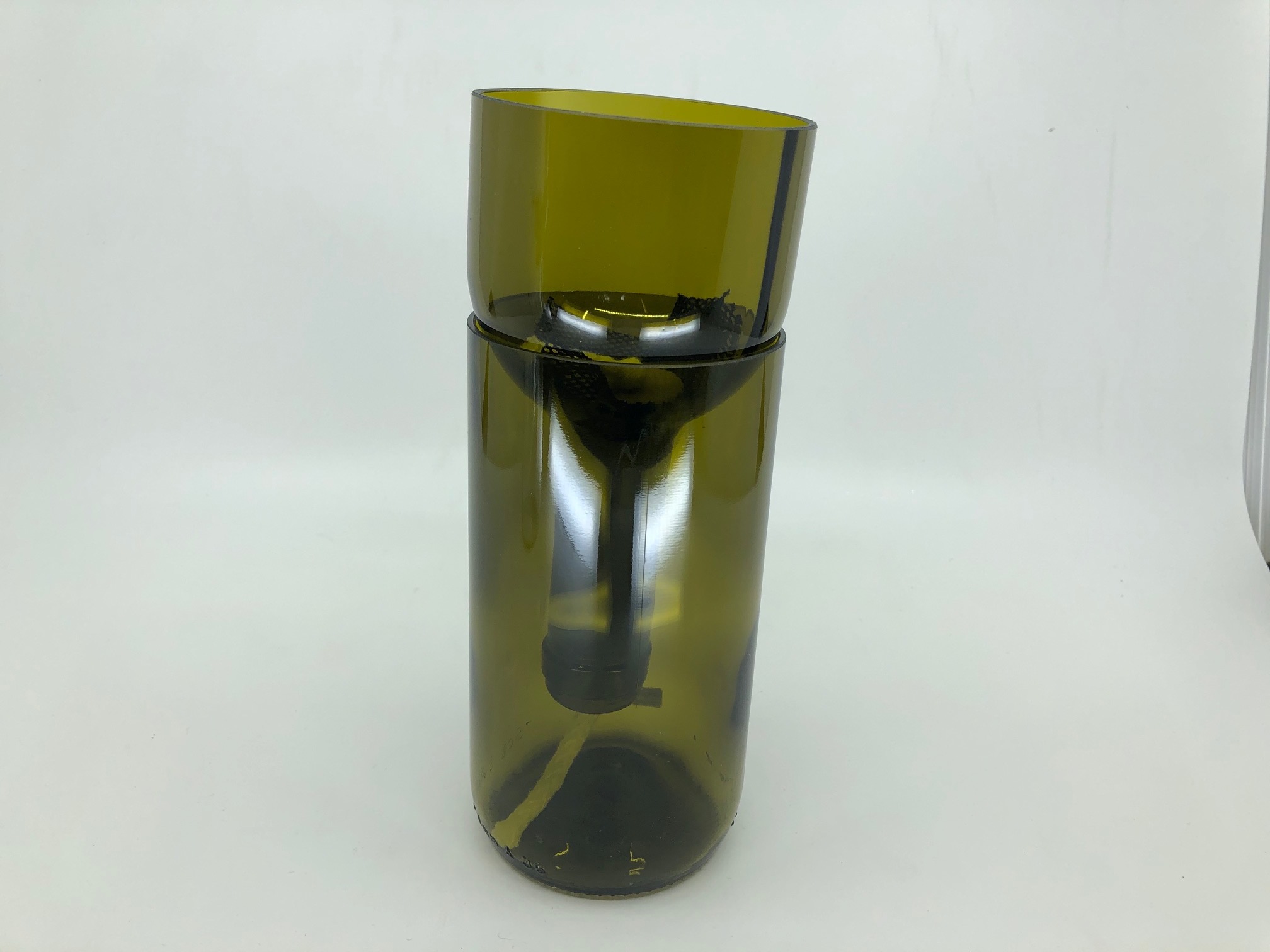 Blumengefäß selbstbewässernd - self watering bottle, klarglas