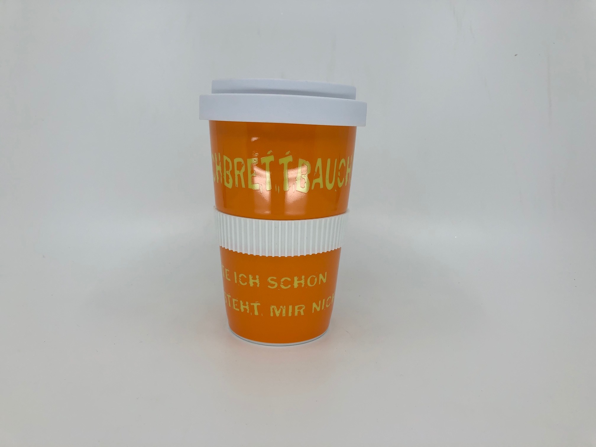 Coffee-To-Go-Becher - Waschbrettbauch
